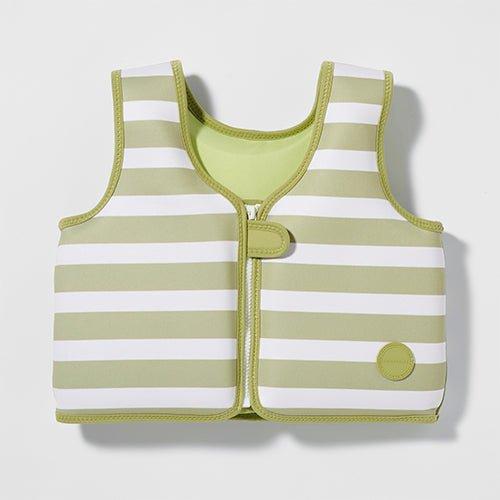 SUNNYLiFE Kids Swim Vest 1-2 Into the Wild Khaki