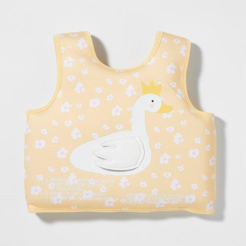 SUNNYLiFE Kids Swim Vest Princess Swan Buttercup