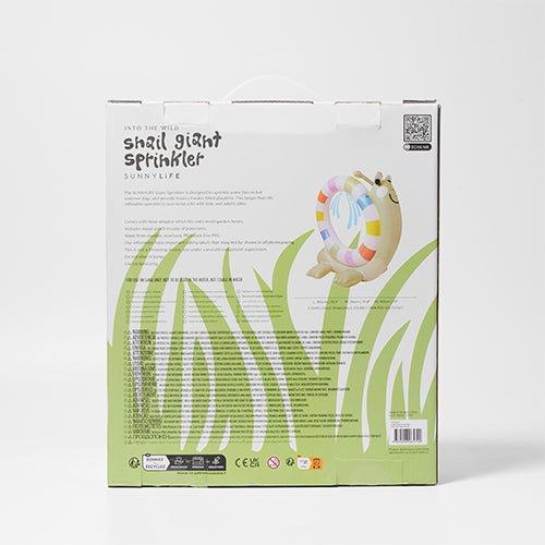 SUNNYLiFE Snail Giant Sprinkler Into the Wild Multi