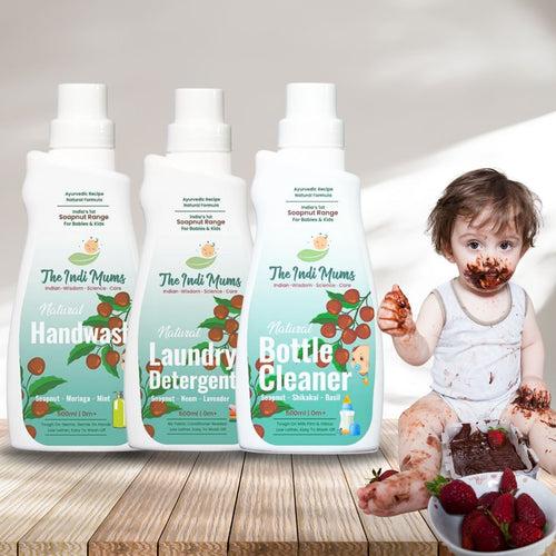 The Indi Mums Baby Weaning Combo | 3X 500ML