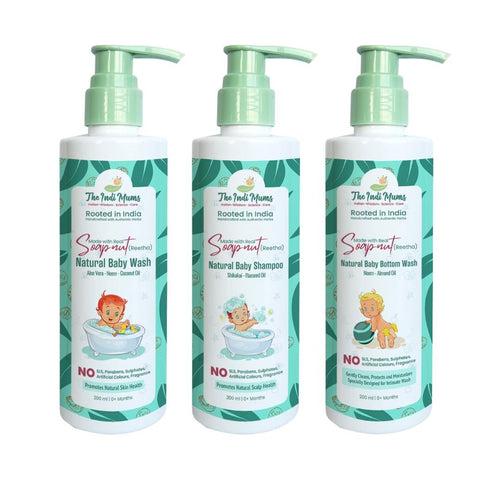 The Indi Mums Daily Care Combo | 3X 200ML
