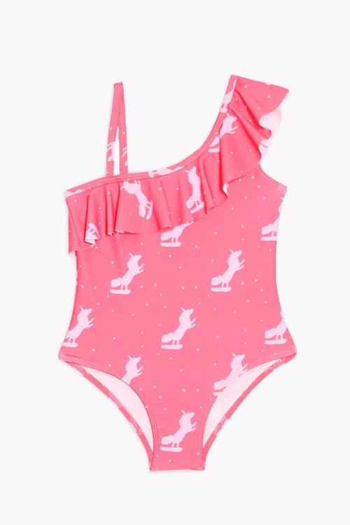 Unicorn Wave Girls Swimsuit