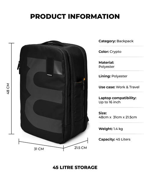 The Em Travel Backpack - 45L