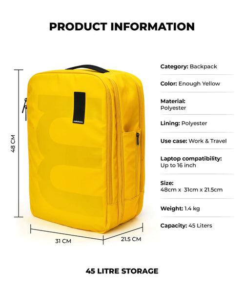 The Em Travel Backpack - 45L