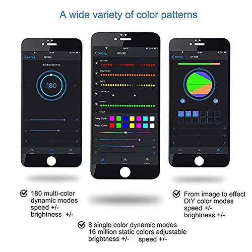 SP108E LED WiFi Pixel Controller For Strip Light, iOS/Android App Group Control