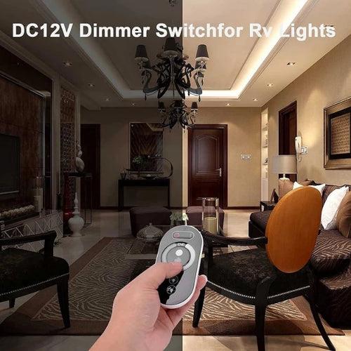 DC12-24V 24A LED Strip Light RF Touch Remote Controller Dimmer