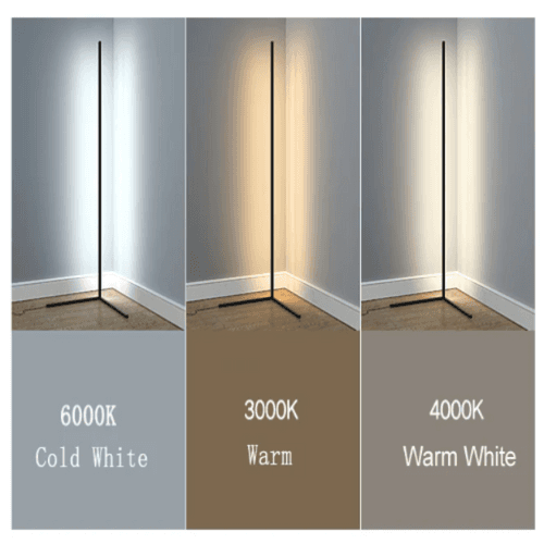 Smart Corner Floor Lamp | USB Powered 3 Color Option