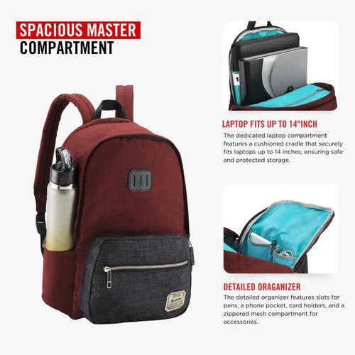 ELEMENT	- Vintage Casual Laptop Backpack