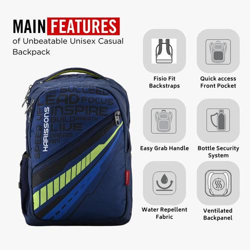 UNBEATABLE - 31L Unisex Casual Backpack