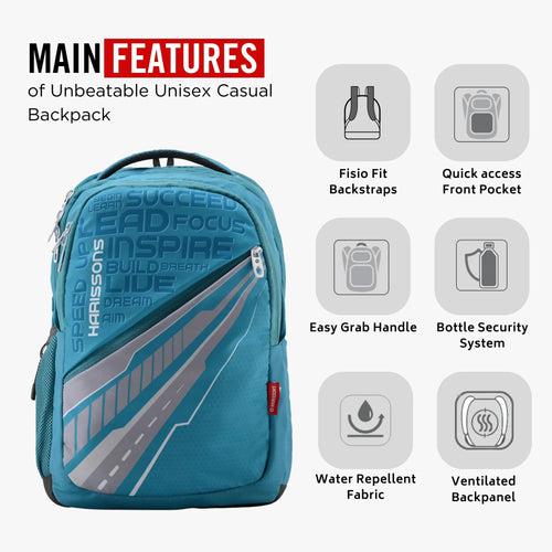 UNBEATABLE - 31L Unisex Casual Backpack