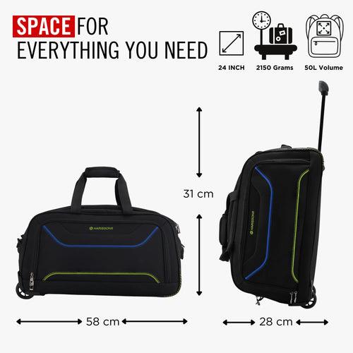 REGAL - Set of 2 Duffel Trolleys for Travel