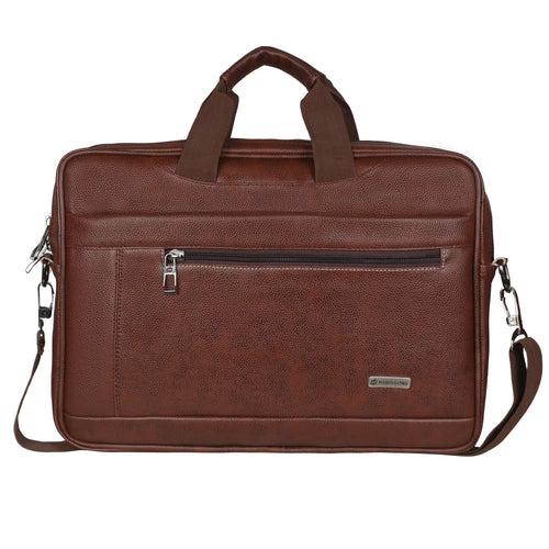 RENDITION - 12L Vegan Leather Laptop Messenger Bag(15.6)