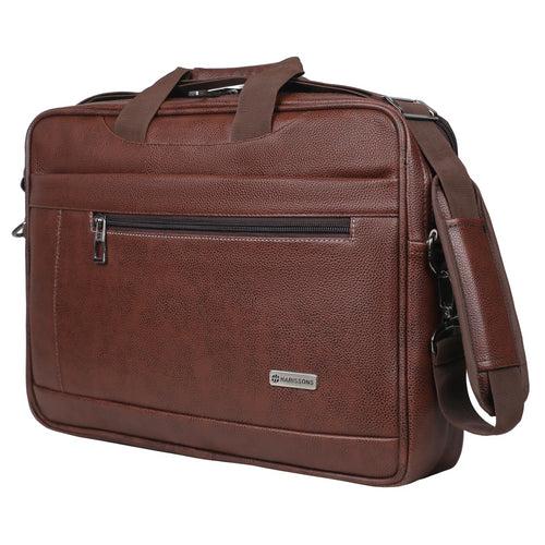 RENDITION - 12L Vegan Leather Laptop Messenger Bag(15.6)