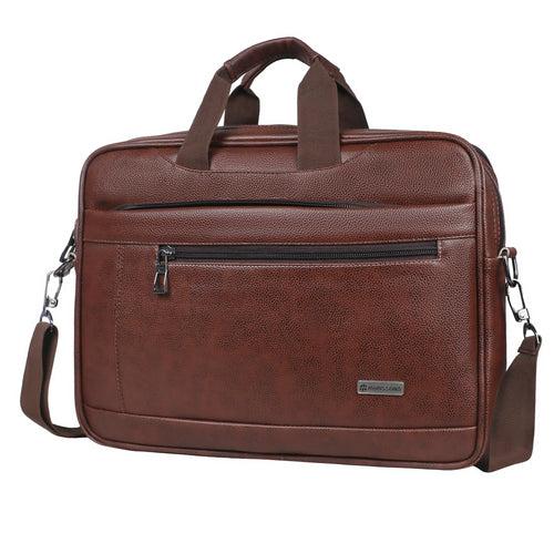 RENDITION - 12L Vegan Leather Laptop Messenger Bag(15.6)