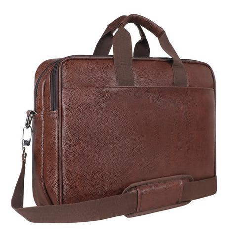 RENDITION - 12L Vegan Leather Laptop Messenger Bag(15.6)