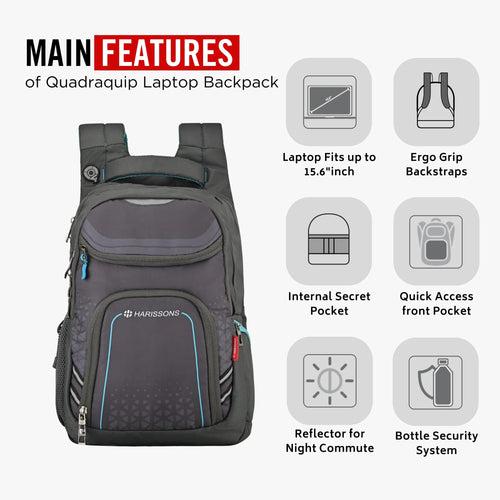 HYPNOS - 35L Quadraquip Laptop Backpack (15.6”)