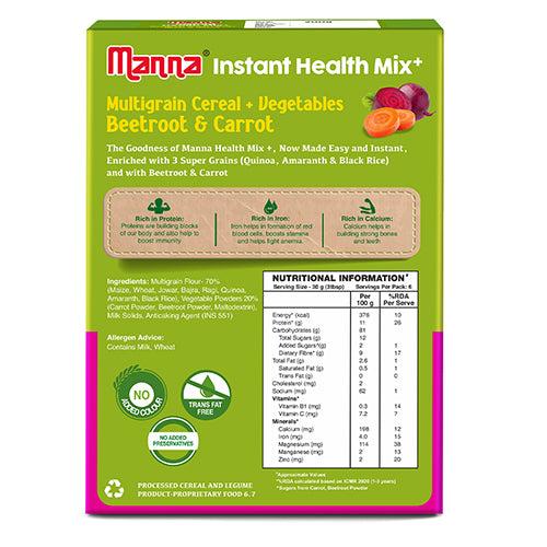 Instant Health Mix- Combo | Beetroot, Carrot & Apple, Guava | multigrain Baby Food- 400g