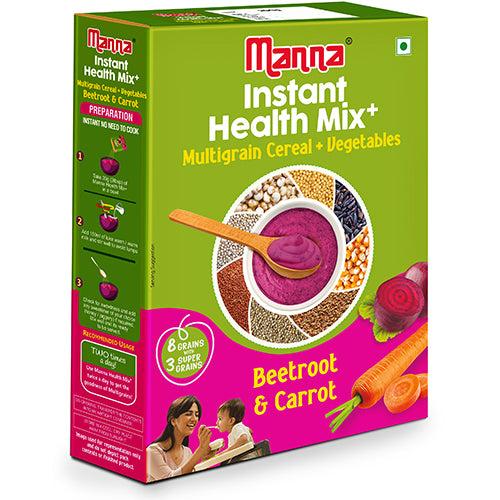 Instant Health Mix-Multigrain Baby Food | Beetroot & Carrot with milk | 200g