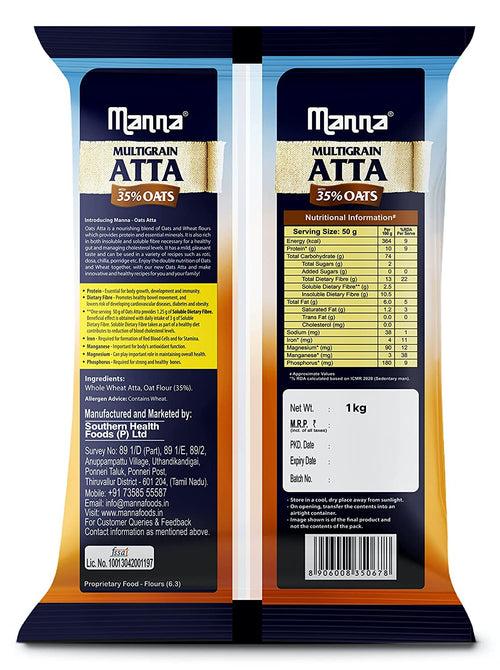 Healthy Atta Combo | Multi Millet Atta 2kg + Multigrain Atta 1kg