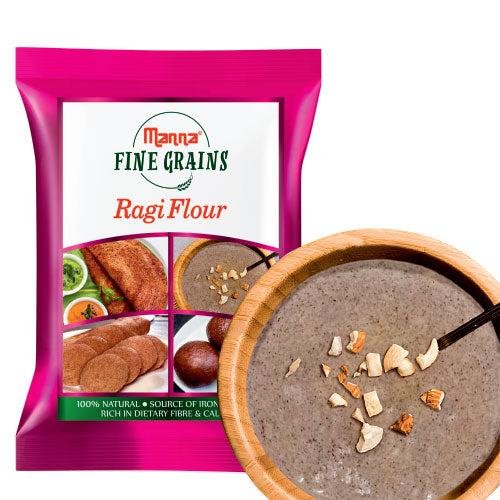 Ragi Flour - 100% Natural- Rich in Dietary fibre & Calcium