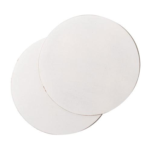 IVEI DIY MDF Circle - 12 inches [Set of 2] (with/without primer)