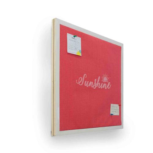 IVEI Framed Pin Board Bulletin Board for Wall