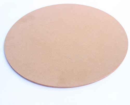 IVEI DIY MDF Circle - 12 inches [Set of 2] (with/without primer)