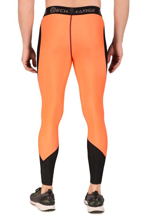 Recharge DC Polyester Compression Pant (Orange)