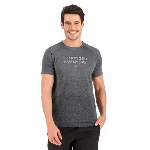 Stronger Everyday Tshirt For Men (Dark Anthra)