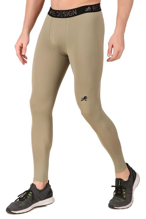 Men's Nylon Compression Pant and Full Tights (Pista)