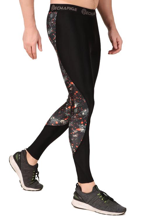 Recharge DC Polyester Compression Pant (Splash)