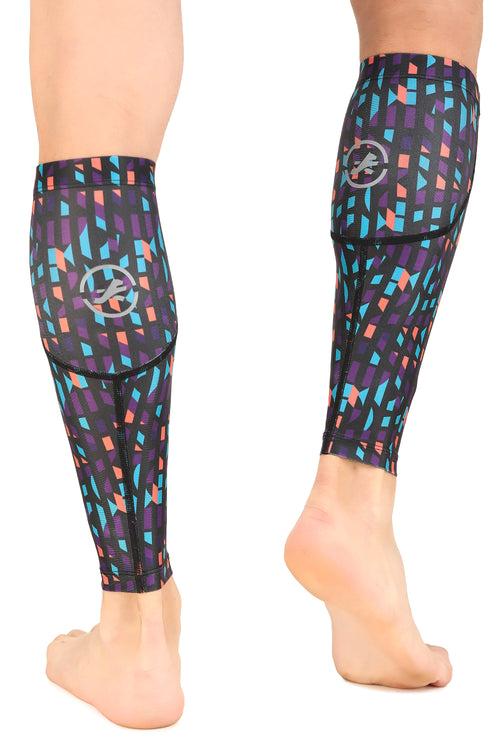 Polyester Compression Calf Sleeves (Multimatrix)