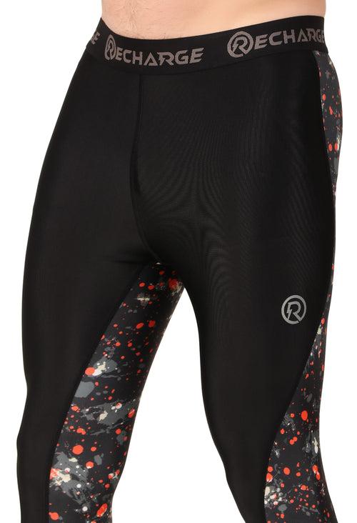 Recharge DC Polyester Compression Pant (Splash)