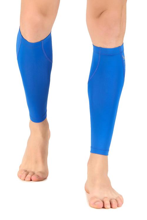 Nylon Compression Calf Sleeves (Royal Blue)