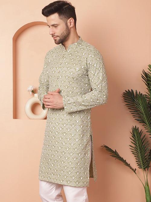 Chikankari Pure Cotton Kurtas