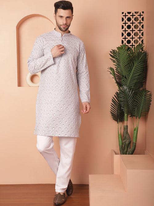 Chikankari Pure Cotton Kurtas