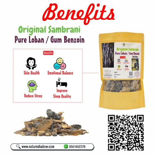 Original Sambrani Gum / Gum Benzoin / Loban