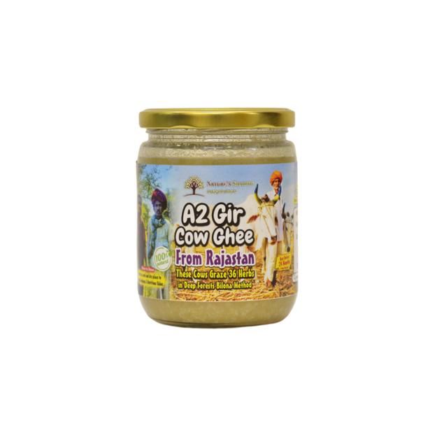 A2 Cow Ghee - From Gir Cows That Graze 36 Herbs In The Wild - Bilona Method