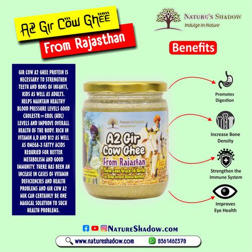 A2 Cow Ghee - From Gir Cows That Graze 36 Herbs In The Wild - Bilona Method