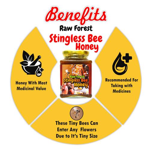 Raw Stingless Bee Forest Honey - Thalavadi Origin