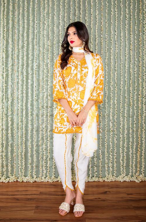 KHWAAB - Honey Three Piece Suit Set