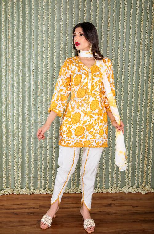 KHWAAB - Honey Three Piece Suit Set