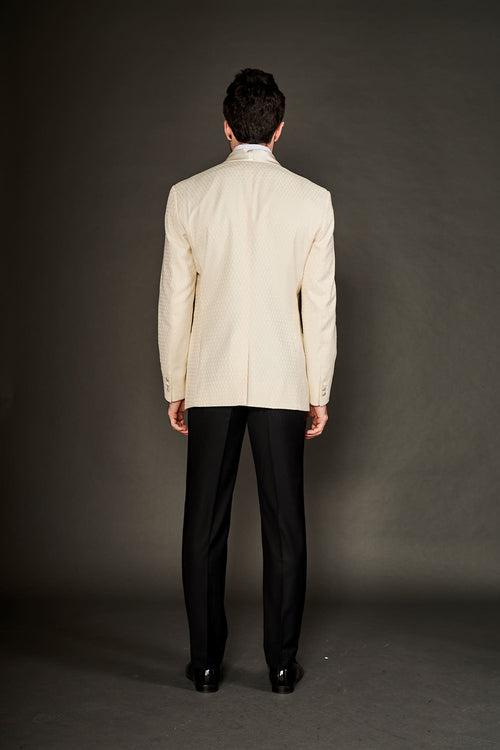 IVORY TUXEDO SUIT