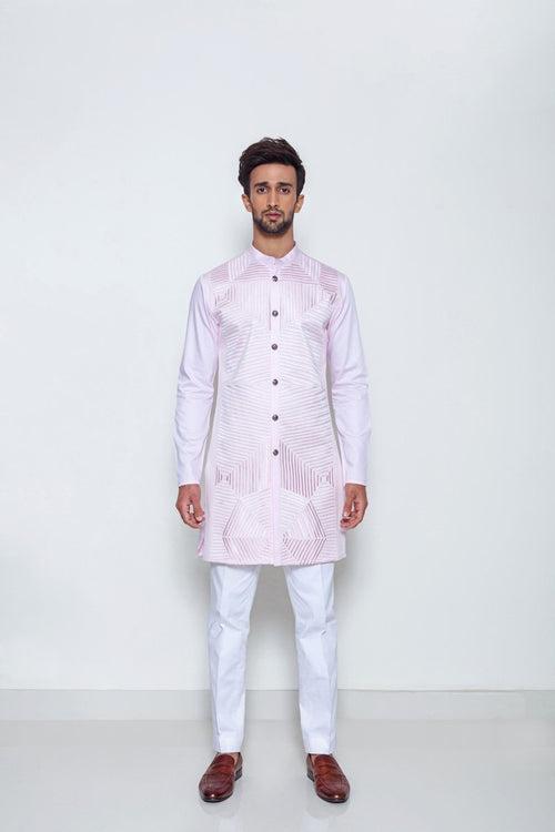 ROSE STRIPED KURTA