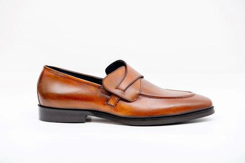 TAN BUTTERFLY PENNY LOAFER