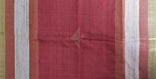 Golden Tussar Silk Saree