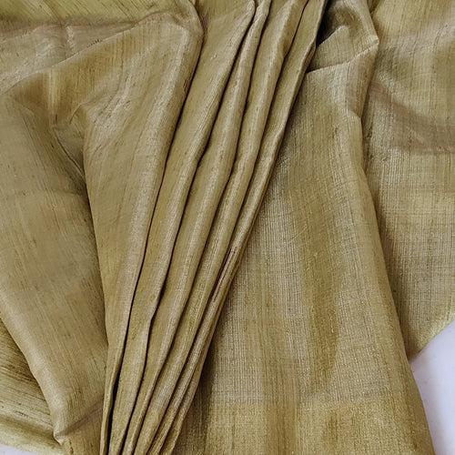 Golden Tussar Silk Saree