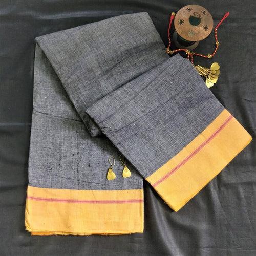 Saleti Patteda Anchu Cotton Saree