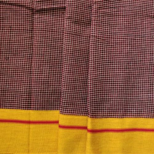 Kumkum Patteda Anchu Cotton Saree