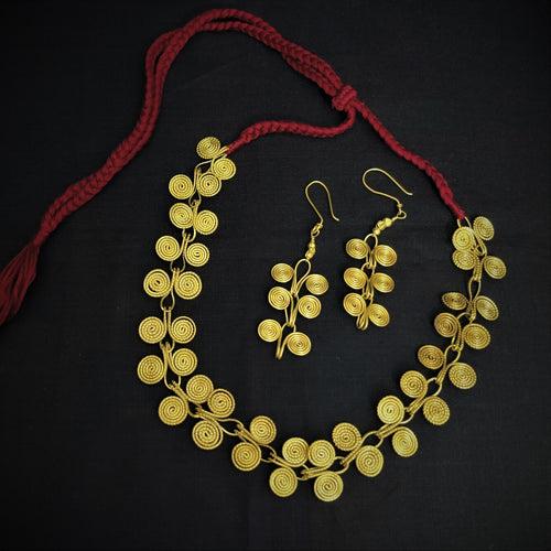 Anokhi Dokra Jewelry Set